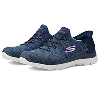 Skechers Women's Summits-Quick Getaway Trainers, Navy, 2 UK