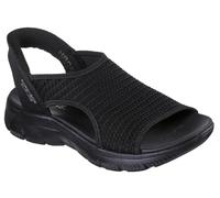 Skechers Women's Summits Sandal Sweetly Evolved, Black, 4 UK