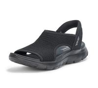 Skechers Women's Summits Sandal Sweetly Evolved, Black, 4 UK Wide