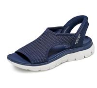 Skechers Summits Sweetly Evolved Textile Women's Navy Sandals - UK 7 / EU 40 / US 10