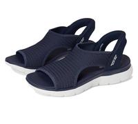 Skechers Summits Sweetly Evolved Textile Women's Navy Sandals - UK 7 / EU 40 / US 10