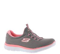 Skechers Women's Summits Sneaker, Grey Pink, 6 UK