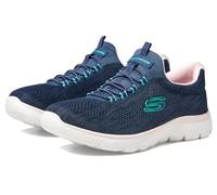 Skechers Women's Summits Sneaker, Navy/Multi=nvmt, 12 UK Wide