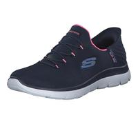 Women's Fitness Walking Trainers, Slip Ins Summits Dream Navy