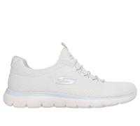 Skechers Women's Summits - Summer Blush Sneaker in Natural, Size 6 | Textile/Synthetic, Vegan, Machine Washable