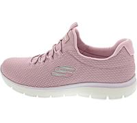 Skechers Women's Summits Summer Blush Sneaker, Mauve/Multi=mvmt, 10