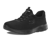 Skechers Womens Summits Top Player Sneaker, Black, 3 UK