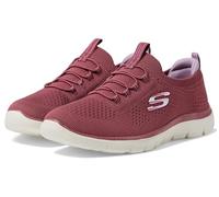 Skechers Womens Summits Top Player Sneaker, Dark Mauve, 8 UK