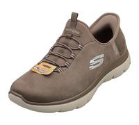 Skechers Womens Summits Unknown Trail Sneaker, Brown Mesh Lavender Trim, 8 UK
