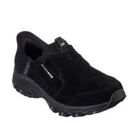 Skechers Women's Hillcrest Sunapee Slip-in Trainers, Black Suede/Lycra/Trim, 3 UK