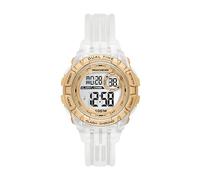 Skechers Women's Sunnyglen Digital Clear Polyurethane Watch (Model: SR2143), Clear