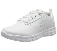 Skechers SURE TRACK ERATH - II, Girl's Sure Track Erath - Ii, White (White Leather Wht), 2 UK (35 EU)