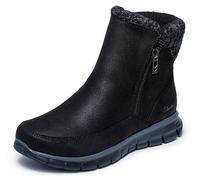 Skechers Women's Boots Synergy Lovely Collab Black Microleather/Knit UK 7