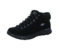 Skechers Women's Synergy Winter Nights Boots, Black Trubuck Trim L, 2 UK (35 EU)