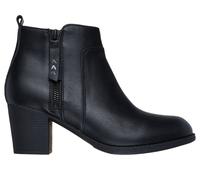 Skechers Women's Taxi - Night in Town Boots in Black, Size 4 | Leather