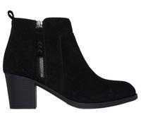 Skechers Women's Taxi-Out in Town Ankle Boot, Black/Black, 9