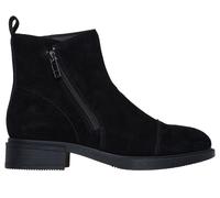 Skechers Women's Tenley - New Chance Bootie in Black, Size 8 | Leather/Metal
