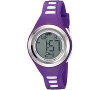 Skechers Women's Tennyson Digital Plastic and Polyurethane Chronograph Watch, Color Silver-Tone, Purple (Model: SR2017)