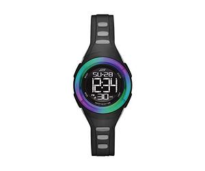 Skechers Women's Tennyson Quartz Silicone Strap, Black Casual Watch (Model: SR2099