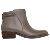 Skechers Women's Texas - Sweet Lookin' Boots in Dark Taupe, Size 5 | Leather/Metal, Vegan