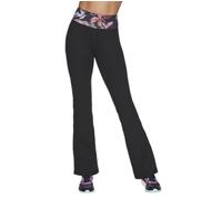 Skechers Women's The Goflex Ultraviolet Flare Pants, Ultra Violet Print, S UK