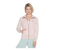 Skechers Women's The Hoodless Hoodie Diamond Jacket Hooded Sweatshirt, Burnished Lilac, L UK