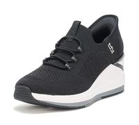 Skechers Women's The Triple Wedge-Dallis Sneaker, Black, 6 UK