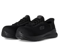 Skechers Women's Tilido Ombray Comp Toe Safety Shoes, black, 37 EU Weit