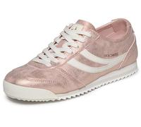 Skechers Women's Topnotch Shimmer Chic | Metallic duraleather upper lace-up sneaker, Air-Cooled Memory Foam Insole, Flexible sawtooth traction outsole