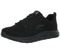 Skechers Women's Track Daytime Dreamer Trainers in Black - Lightweight Athletic Vegan Shoes - Ladies Sports Lace Up Footwear - Size UK 5 / EU 38