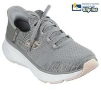 Skechers Womens Trainers Green Pink Slip Ins Vegan Recycled Shoes - 150470