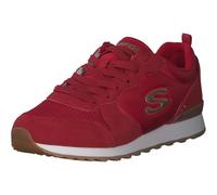 Skechers Women's OG 85 - Goldn Gurl Sneaker in Red, Size 7 | Leather/Textile/Synthetic