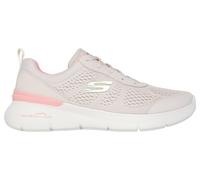 (Not Specified, 4 (Adults')) Skechers Skech-Air Dynamight 2.0 New Heights Textile Women's Natural/Pink Trainers