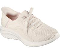 Skechers Women's Ultra Flex 3.0 Brilliant Path 149710 NAT, Natural Knit/Periwinkle Trim, 8 UK