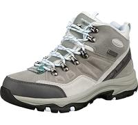 (UK 4) Skechers Womens Relaxed Fit Trego Rocky Mountain Grey Waterproof Boots