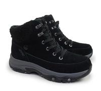 Skechers Women's Trego Snow Breeze Trainers, Black, 4 UK