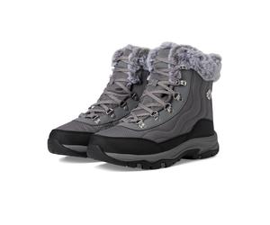 Skechers Women's Trego-Stormie Ankle Boot Charcoal 9.5
