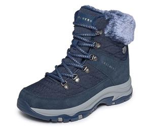 Skechers Women's Trego - Stormie FrostSnow Boot | Waterproof, comfortable fit, memory foam, faux fur upper, full chenille lining, non-slip sole