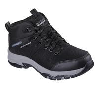 Skechers Women's Trego Trail Destination Trekking Low Cut Shoes, Black Synthetic/Textile/Charcoal Trim, 3 UK