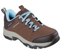 Skechers Women's Waterproof Relaxed Fit: Trego - Trail Destiny Sneaker in Chocolate, Size 5 | Synthetic/Textile