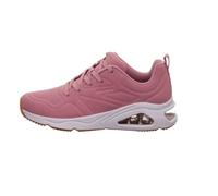 Skechers Women's Tres-Air Uno Ah-Mazing Sneaker, Rose Durasuede/Textile, 5.5 UK
