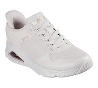 Skechers Womens Tres-Air Uno Easy Steppers Trainers - White - Size UK 3