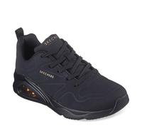 Skechers Women's TRES-AIR UNO Sneaker, Black, 5 UK