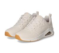 Skechers Women's TRES-AIR UNO Sneaker, White, 4.5 UK