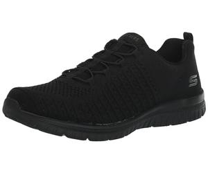 Skechers Women's Tugend Sneaker, Black Black BBK, 7 UK