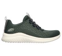 Skechers Women's Ultra Flex 2.0 - Lite-Groove Sneaker in Olive, Size 4 | Textile/Synthetic, Machine Washable