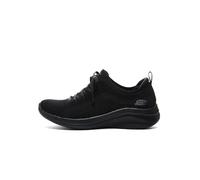 Skechers Women's Ultra Flex 3.0 Big Plan Sneaker, Black, 3.5 UK