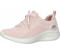 Skechers Women's Ultra Flex 3.0 Big Plan Trainers, Rose Knit Trim, 6.5 UK