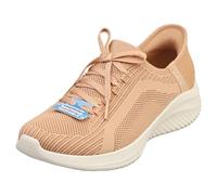 Skechers Women's Ultra Flex 3.0 Brilliant Path Slip-Ins, Tan Knit/Trim, 4 UK