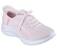 Skechers Women's Ultra Flex 3.0 Brilliant Path, Light Pink Textile/Trim, 4.5 UK